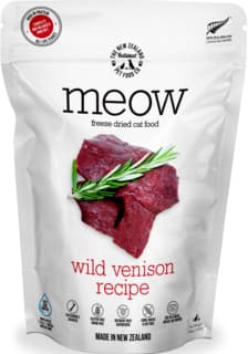 The NZ Natural Pet Food Co Meow-Purr Wild Venison Freeze Dried Cat Food - 280g