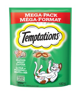Temptations Seafood Medley Cat Treats - 180g
