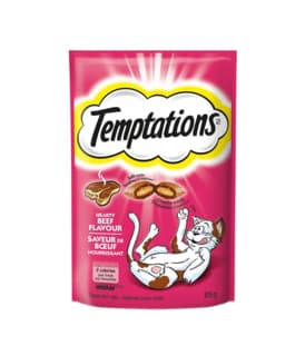 Temptations Hearty Beef Cat Treats - 85g