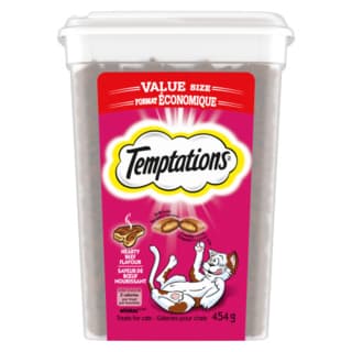 Temptations Hearty Beef Cat Treats - 454g