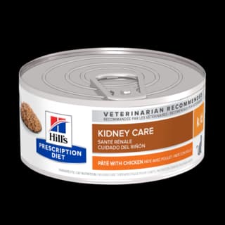 Hill's Prescription Diet k/d Kidney Care Pate with Chicken Wet Cat Food - 156g