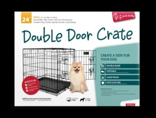 Yours Droolly Dog Crate - Small - 61 x 46 x 48cm