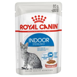 Royal Canin Indoor Gravy Wet Cat Food - 85g