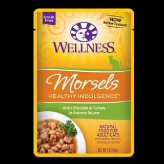 Wellness Morsels Chicken & Turkey Adult Wet Cat Food - 85g