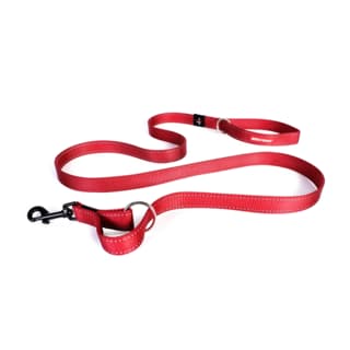 EzyDog Vario 4 Multi-Function Dog Lead - Red, Standard