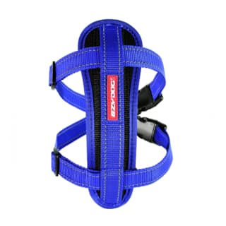 EzyDog Chest Plate Dog Harness - Medium, Blue