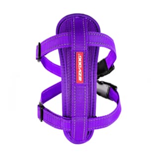 EzyDog Chest Plate Dog Harness - Large, Purple
