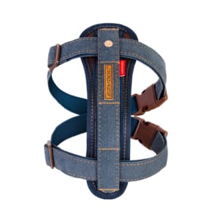 EzyDog Chest Plate Dog Harness - Extra Large, Denim