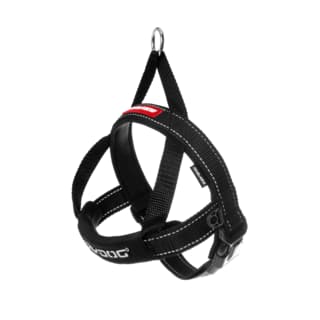 EzyDog Quick Fit Dog Harness - Black, Medium