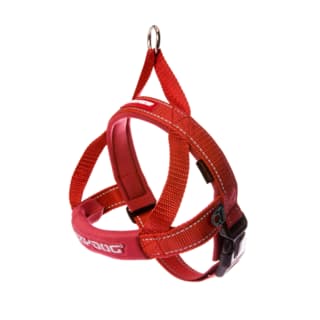 EzyDog Quick Fit Dog Harness - Red, Extra Small