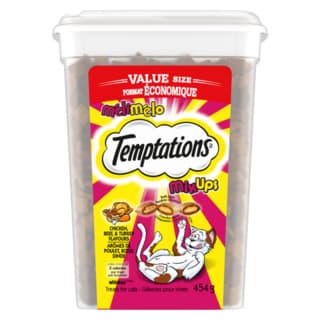 Temptations Mix Ups Chicken Beef & Turkey Cat Treats - 454g