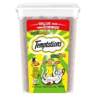 Temptations Mix Ups Chicken Catnip & Cheddar Cat Treats - 454g