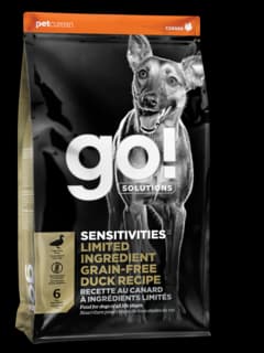 GO! Solutions Sensitivities Grain Free Limited Ingredient Duck Dry Dog Food - 10kg
