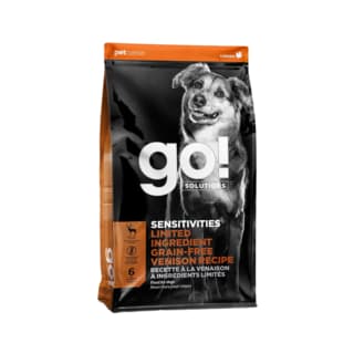 GO! Solutions Sensitivities Grain Free Limited Ingredient Venison Dry Dog Food - 1.6kg