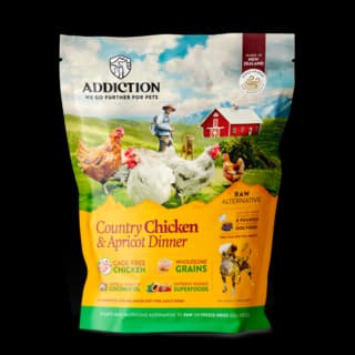 Addiction Grain-Free Country Chicken & Apricot Dinner Air Dried Dog Food - 900g