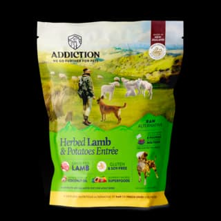 Addiction Grain-Free Herbed Lamb & Potatoes Air Dried Dog Food - 900g