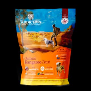 Addiction Grain-Free Outback Kangaroo Feast Air Dried Dog Food - 900g