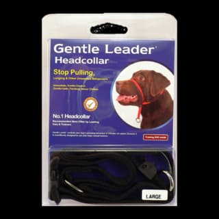 Beau Gentle Leader Dog Head Collar Black - Large