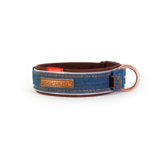 EzyDog Neo Classic Dog Collar - Large, Denim