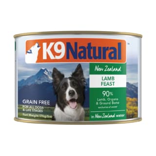 K9 Natural Lamb Feast Wet Dog Food - 170g
