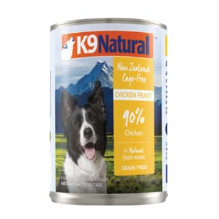 K9 Natural Chicken Feast Wet Dog Food - 370g x 12 (tray)