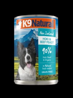 K9 Natural Beef & Hoki Feast Wet Dog Food - 370g