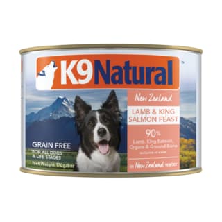 K9 Natural Lamb & King Salmon Feast Wet Dog Food - 170g