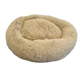 Brooklands Calming Cat and Dog Bed - Large, Caramel Latte