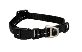 Rogz Utility Classic Dog Collar - Small, Black