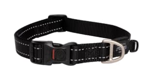 Rogz Utility Classic Dog Collar - Large, Black
