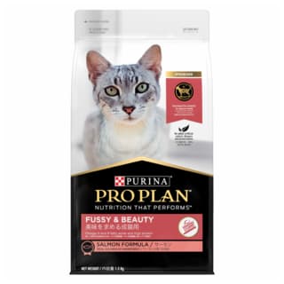 Pro Plan Fussy & Beauty Salmon Dry Cat Food - 1.5kg