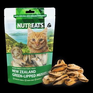 Nutreats Green Lipped Mussels Cat Treats - 50g