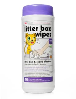 Petkin Cat Litter Box Wipes - 40 Pack