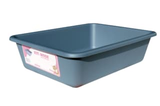 Petmode Cat Litter Tray - Medium, Blue/Grey