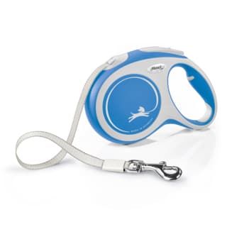 Flexi New Comfort Tape Retractable Dog Lead - Blue, Large