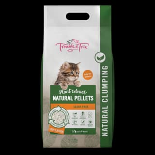 Trouble & Trix Natural Pellet Cat Litter - 7L