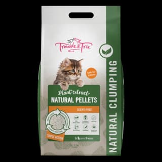 Trouble & Trix Natural Pellet Cat Litter - 15L