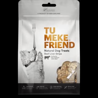 Tu Meke Friend Beef Liver Strips Dog Treats - 100g