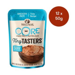 Wellness Core Tiny Tasters Tuna Pate Wet Cat Food - 50g x 12