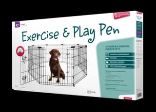 Yours Droolly Dog Exercise Play Pen - Extra Large