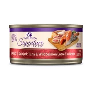 Wellness CORE Signature Selects Flaked Tuna & Wild Salmon Wet Cat Food - 79g