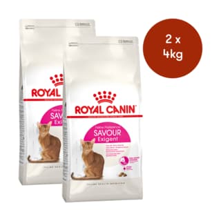 Royal Canin Exigent Savour Sensation Dry Cat Food - 8kg (2 x 4kg Bags)