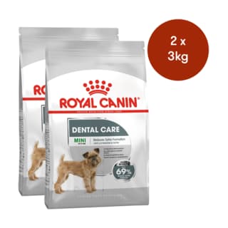 Royal Canin Mini Dental Care Dry Dog Food - 6kg (2 x 3kg Bags)