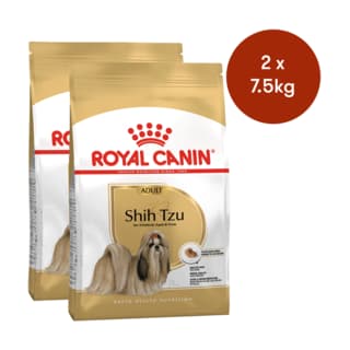 Royal Canin Shih Tzu Adult Dry Dog Food - 15kg (2 x 7.5kg Bags)