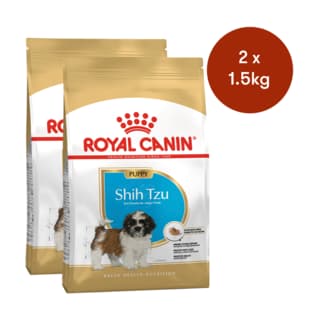 Royal Canin Shih Tzu Puppy Dry Food - 3kg (2 x 1.5kg Bags)