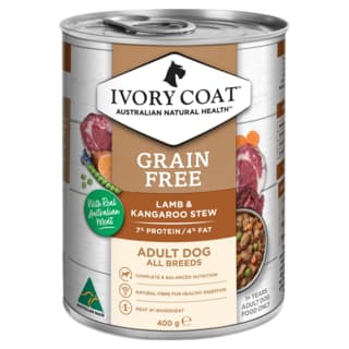Ivory Coat Lamb & Kangaroo Stew Adult Wet Dog Food - 400g