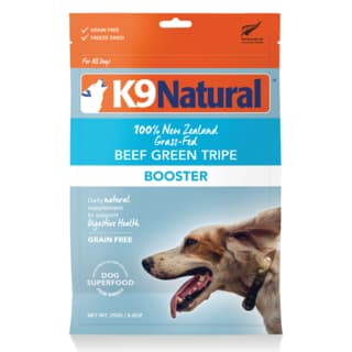K9 Natural Beef Green Tripe Freeze Dried Dog Food Booster - 250g