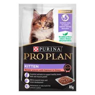 Pro Plan Kitten Salmon in Gravy Wet Cat Food - 85g