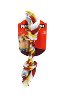 Mammoth Flossy Chews Rope Bone Dog Toy - Small