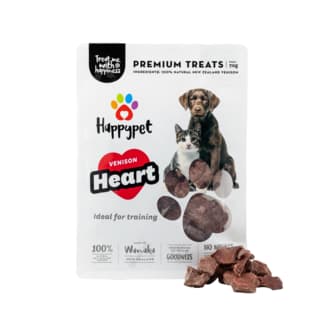 HappyPet Venison Heart Pet Treats - 70g